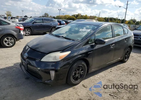 2012 Toyota Prius from USA, damaged, VIN JTDKN3DU3C5475951